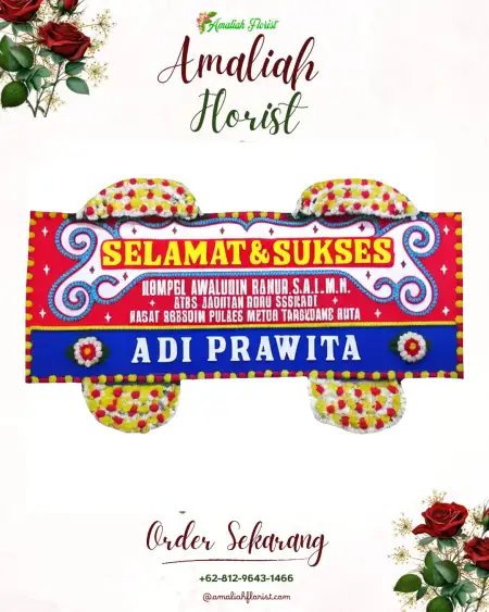 Papan Bunga Ucapan Selamat Kaliwangi